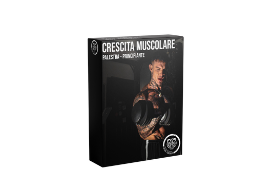 CRESCITA MUSCOLARE PALESTRA - PRINCIPIANTE